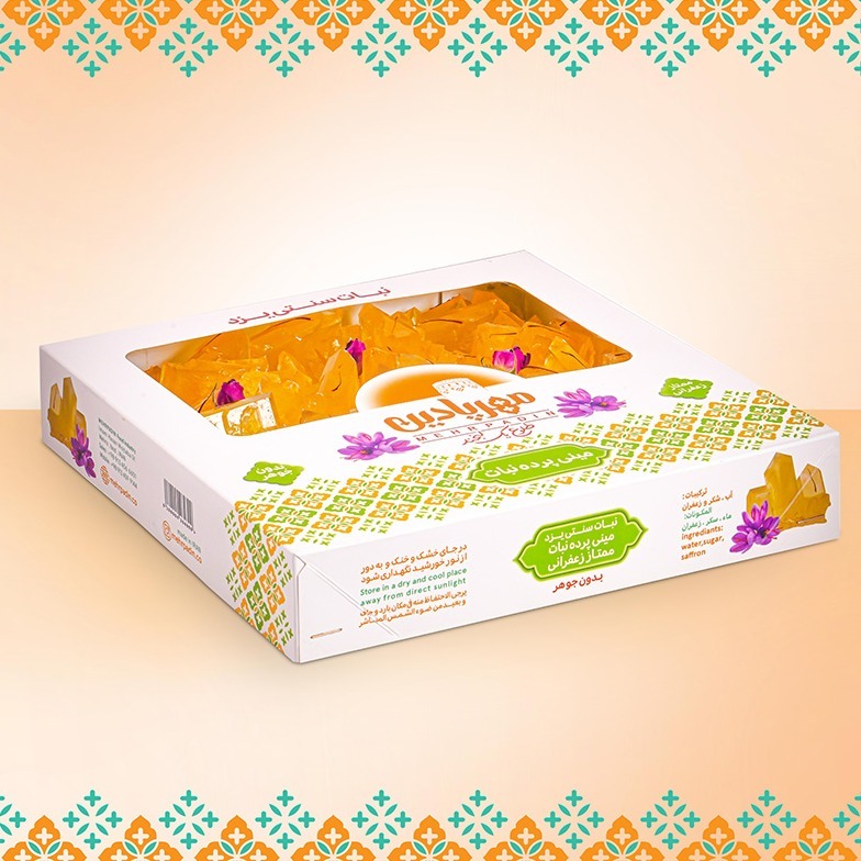 خرید پرده نبات یزدی فوق ممتاز مهرپادین