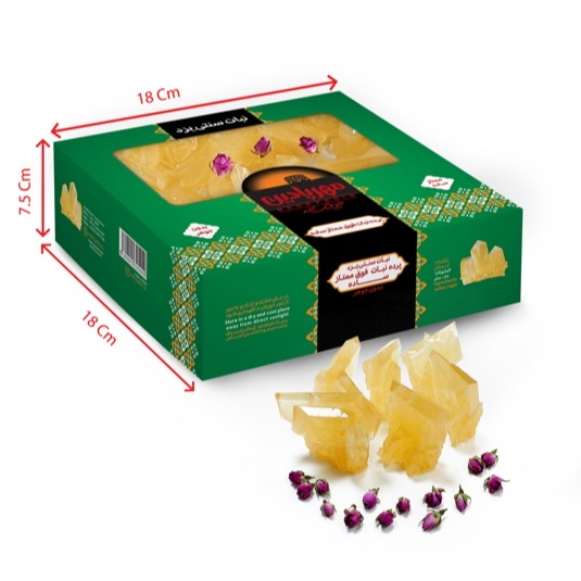 پرده نبات فوق ممتاز ساده کوچک 1/400 کیلوگرم