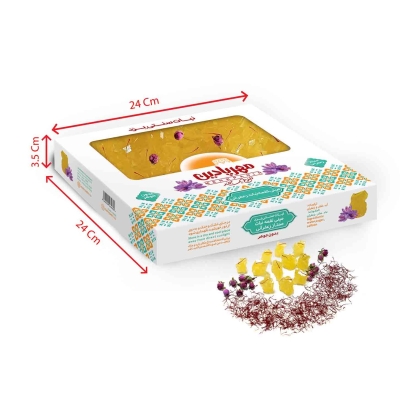 مینی لقمه زعفرانی ۱/۳۰۰کیلو گرم